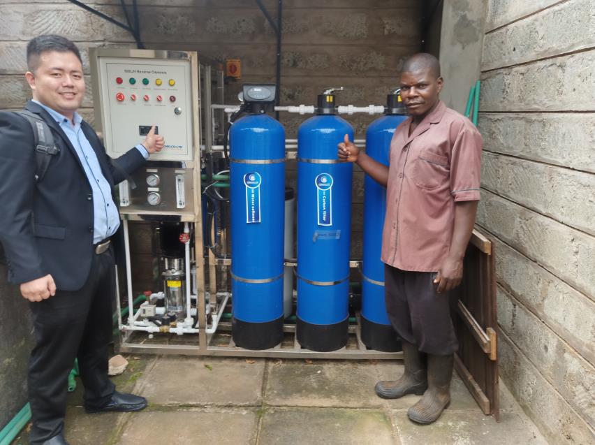 Chinese, Tanzanian and Qatari embassies in Kenya use our reverse osmosis systems